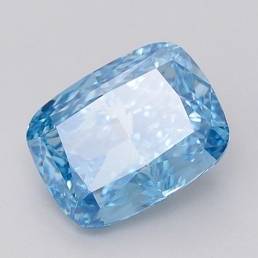 IGI Cushion Modified 5.03ct Fancy Vivid Blue VVS2 - Loose Lab Diamond: IGI Cushion Modified 5.03ct Fancy Vivid Blue VVS2 - Loose Lab Diamond Item Specifics: Source: This Is A Real Diamond Grown In A Lab Not Mined. Carat: 5.03 Cut: - Color: Fancy Vivid Blue Clarity: VVS2 