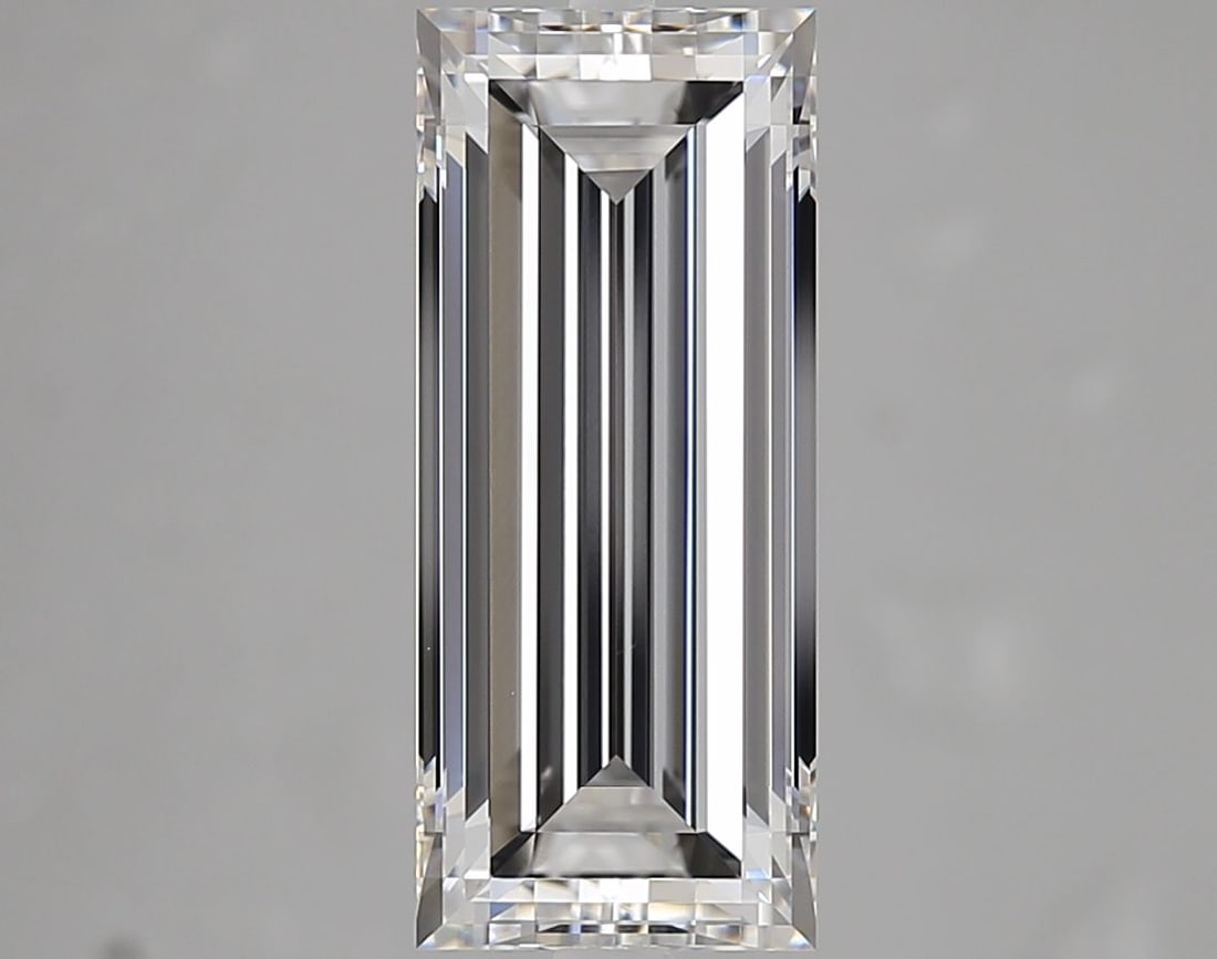 IGI Baguette 4.07ct E VVS1 - Loose Lab Diamond: IGI Baguette 4.07ct E VVS1 - Loose Lab Diamond Item Specifics: Source: This Is A Real Diamond Grown In A Lab Not Mined. Carat: 4.07 Cut: - Color: E Clarity: VVS1 Polish: EX Symmetry: EX Measurements: