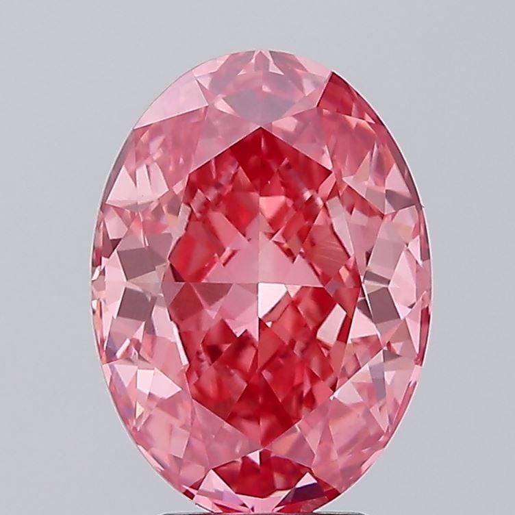 IGI Oval 5.0ct Fancy Vivid Pink VVS2 - Loose Lab Diamond: IGI Oval 5.0ct Fancy Vivid Pink VVS2 - Loose Lab Diamond Item Specifics: Source: This Is A Real Diamond Grown In A Lab Not Mined. Carat: 5.0 Cut: - Color: Fancy Vivid Pink Clarity: VVS2 Polish: EX