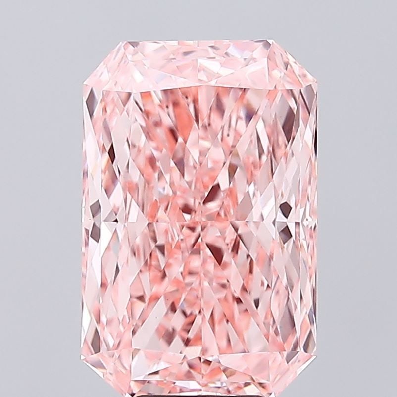 IGI Radiant 8.09ct Fancy Vivid Pink VVS2 - Loose Lab Diamond: IGI Radiant 8.09ct Fancy Vivid Pink VVS2 - Loose Lab Diamond Item Specifics: Source: This Is A Real Diamond Grown In A Lab Not Mined. Carat: 8.09 Cut: - Color: Fancy Vivid Pink Clarity: VVS2 Polish: