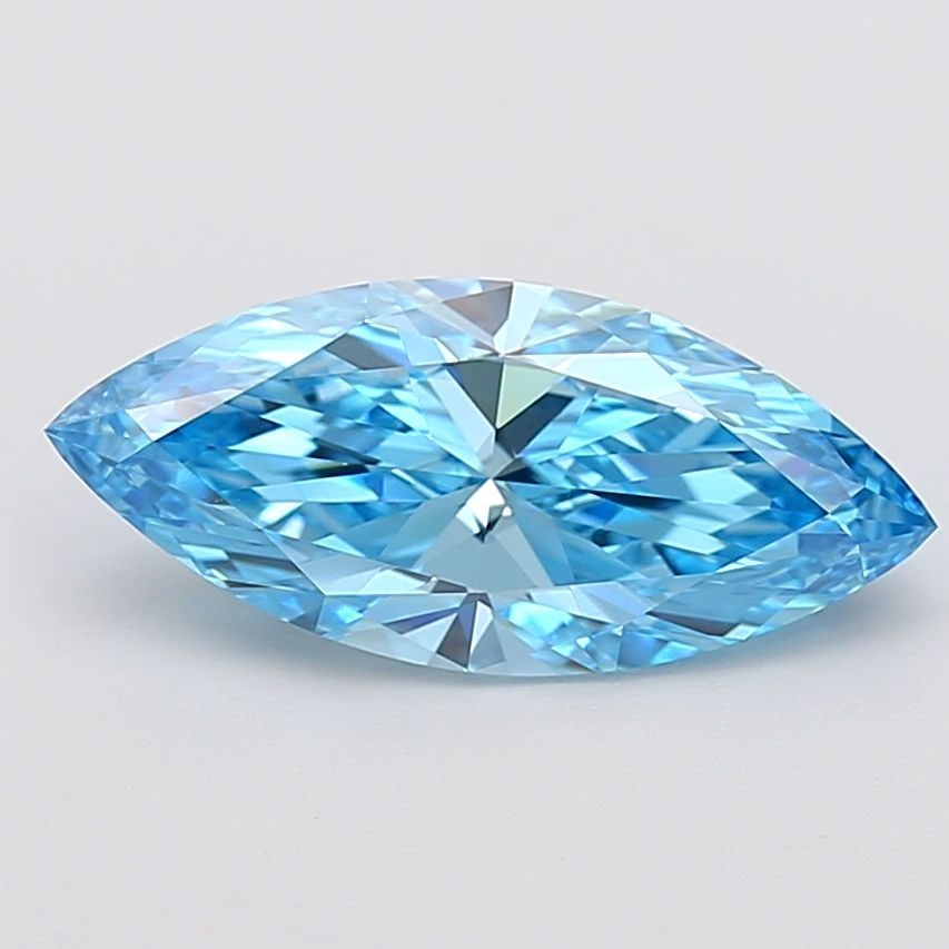 IGI Marquise 3.11ct Fancy Vivid Blue IF - Loose Lab Diamond: IGI Marquise 3.11ct Fancy Vivid Blue IF - Loose Lab Diamond Item Specifics: Source: This Is A Real Diamond Grown In A Lab Not Mined. Carat: 3.11 Cut: - Color: Fancy Vivid Blue Clarity: IF Polish: EX S