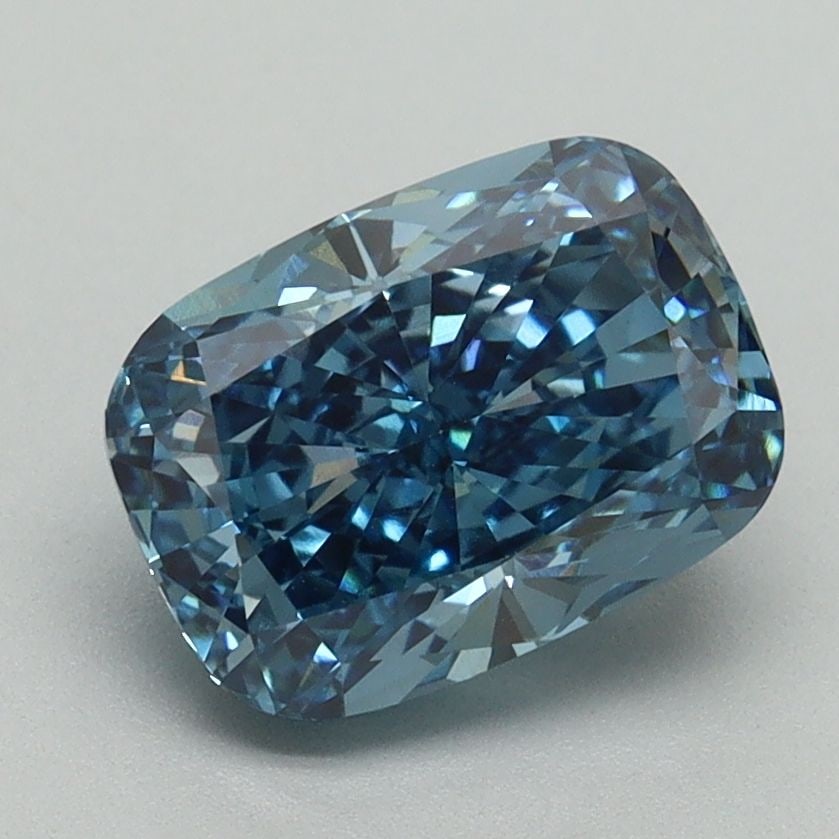 IGI Cushion Modified 2.17ct Fancy Vivid Blue VVS2 - Loose Lab Diamond: IGI Cushion Modified 2.17ct Fancy Vivid Blue VVS2 - Loose Lab Diamond Item Specifics: Source: This Is A Real Diamond Grown In A Lab Not Mined. Carat: 2.17 Cut: - Color: Fancy Vivid Blue Clarity: VVS2 