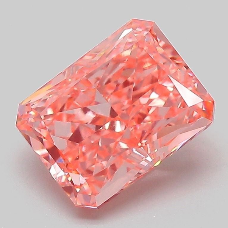 IGI Radiant 2.42ct Fancy Vivid Pink VVS2 - Loose Lab Diamond: IGI Radiant 2.42ct Fancy Vivid Pink VVS2 - Loose Lab Diamond Item Specifics: Source: This Is A Real Diamond Grown In A Lab Not Mined. Carat: 2.42 Cut: - Color: Fancy Vivid Pink Clarity: VVS2 Polish: E