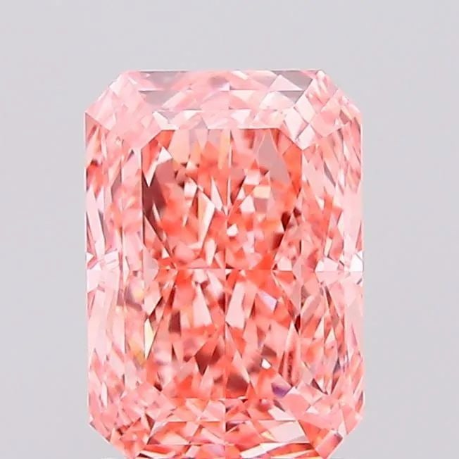 IGI Radiant 1.29ct Fancy Vivid Pink VVS2 - Loose Lab Diamond: IGI Radiant 1.29ct Fancy Vivid Pink VVS2 - Loose Lab Diamond Item Specifics: Source: This Is A Real Diamond Grown In A Lab Not Mined. Carat: 1.29 Cut: - Color: Fancy Vivid Pink Clarity: VVS2 Polish: