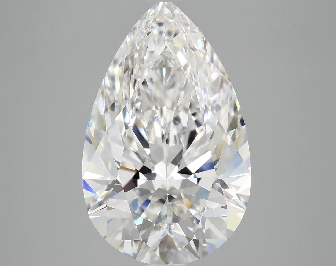IGI Pear 5.09ct E VVS2 - Loose Lab Diamond: IGI Pear 5.09ct E VVS2 - Loose Lab Diamond Item Specifics: Source: This Is A Real Diamond Grown In A Lab Not Mined. Carat: 5.09 Cut: - Color: E Clarity: VVS2 Polish: EX Symmetry: EX Measurements: