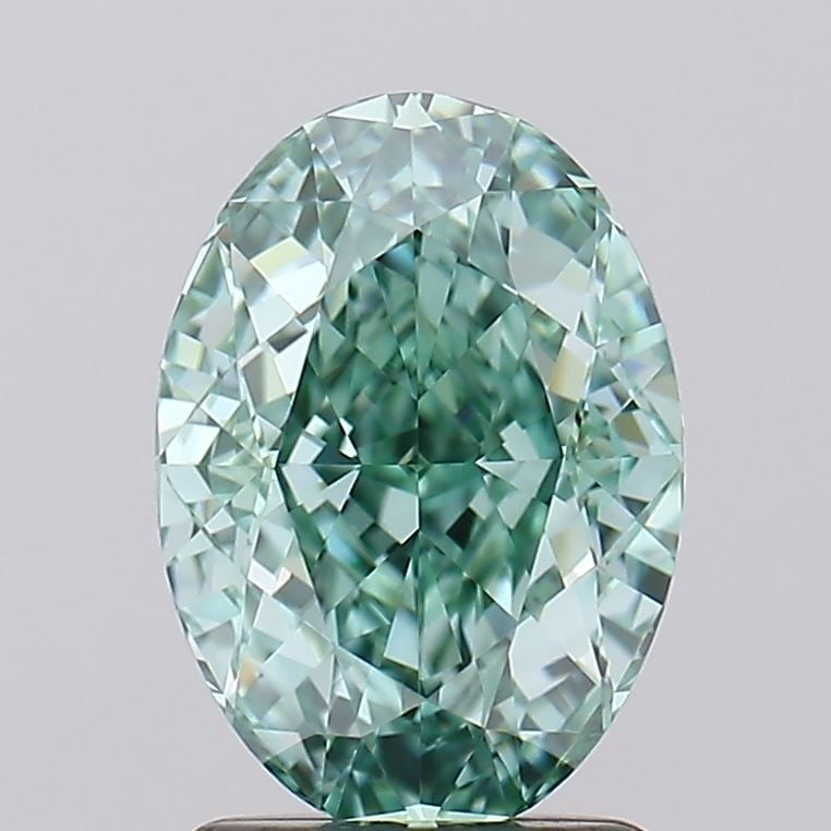IGI Oval 2.03ct Fancy Vivid Green FL - Loose Lab Diamond: IGI Oval 2.03ct Fancy Vivid Green FL - Loose Lab Diamond Item Specifics: Source: This Is A Real Diamond Grown In A Lab Not Mined. Carat: 2.03 Cut: - Color: Fancy Vivid Green Clarity: FL Polish: EX Sym