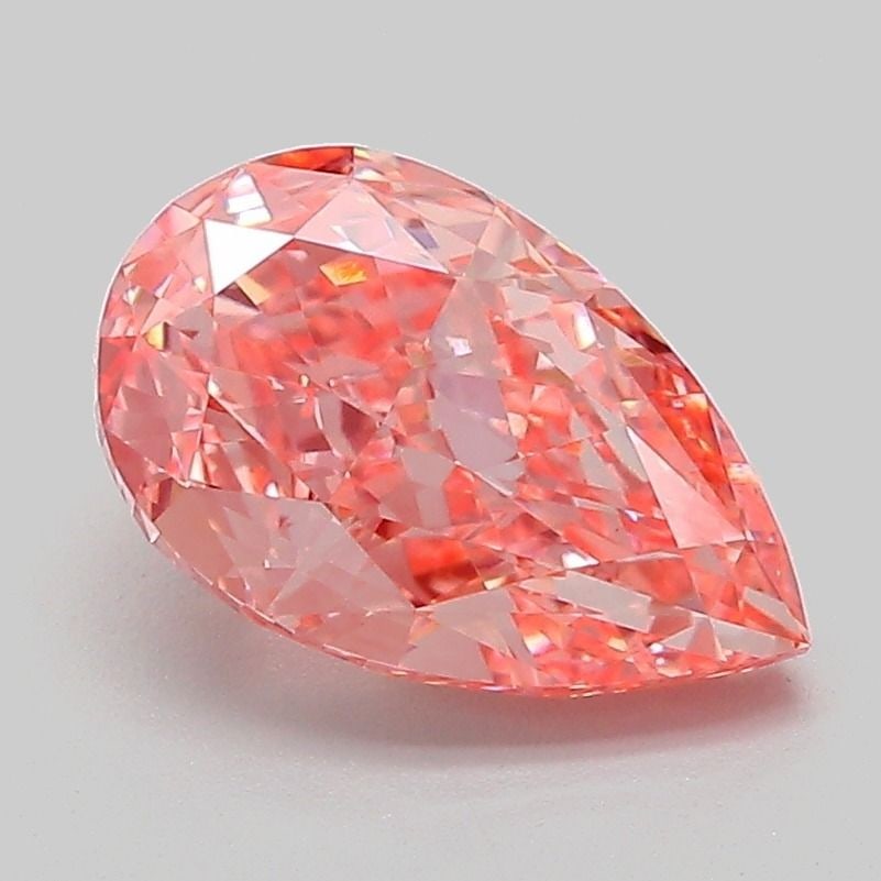 IGI Pear 2.08ct Fancy Vivid Pink VVS2 - Loose Lab Diamond: IGI Pear 2.08ct Fancy Vivid Pink VVS2 - Loose Lab Diamond Item Specifics: Source: This Is A Real Diamond Grown In A Lab Not Mined. Carat: 2.08 Cut: - Color: Fancy Vivid Pink Clarity: VVS2 Polish: EX S