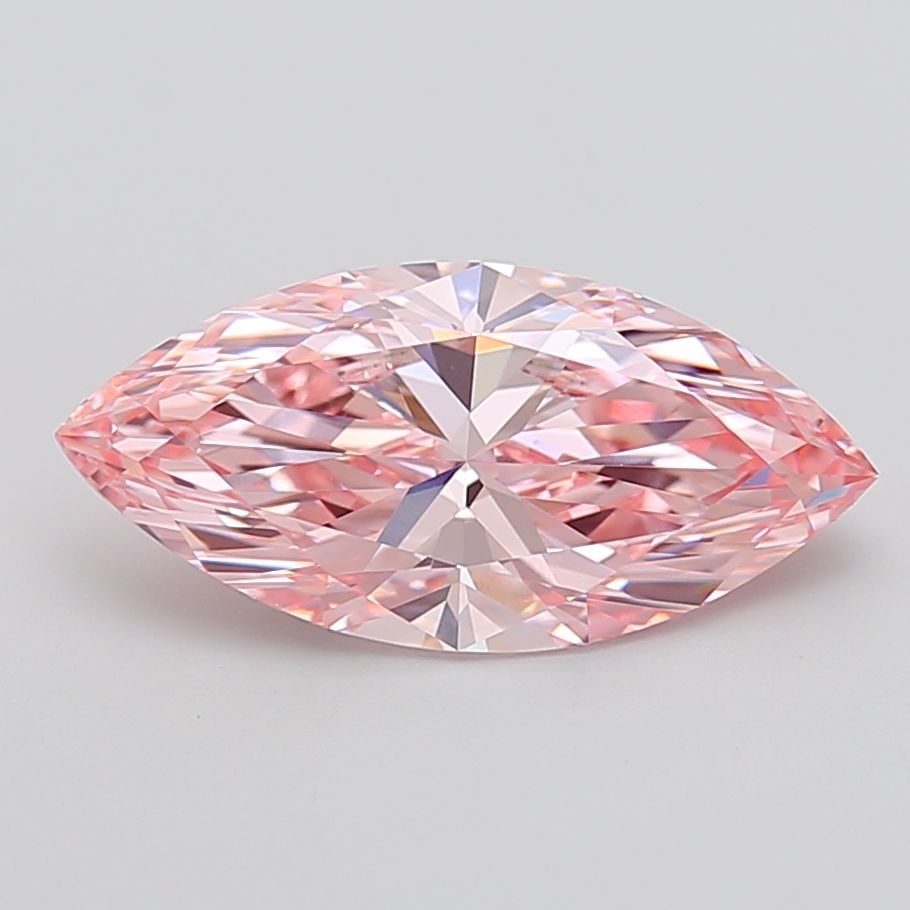 IGI Marquise 4.01ct Fancy Vivid Pink VVS1 - Loose Lab Diamond: IGI Marquise 4.01ct Fancy Vivid Pink VVS1 - Loose Lab Diamond Item Specifics: Source: This Is A Real Diamond Grown In A Lab Not Mined. Carat: 4.01 Cut: - Color: Fancy Vivid Pink Clarity: VVS1 Polish: 