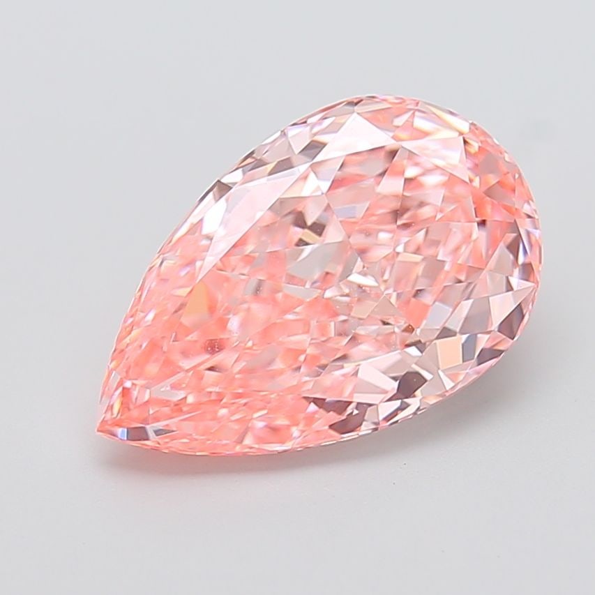 IGI Pear 5.33ct Fancy Vivid Pink VVS2 - Loose Lab Diamond: IGI Pear 5.33ct Fancy Vivid Pink VVS2 - Loose Lab Diamond Item Specifics: Source: This Is A Real Diamond Grown In A Lab Not Mined. Carat: 5.33 Cut: - Color: Fancy Vivid Pink Clarity: VVS2 Polish: EX S