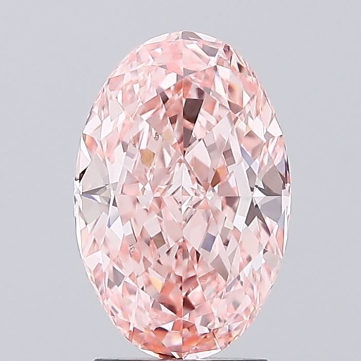 IGI Oval 2.58ct Fancy Vivid Pink VVS2 - Loose Lab Diamond: IGI Oval 2.58ct Fancy Vivid Pink VVS2 - Loose Lab Diamond Item Specifics: Source: This Is A Real Diamond Grown In A Lab Not Mined. Carat: 2.58 Cut: - Color: Fancy Vivid Pink Clarity: VVS2 Polish: EX S