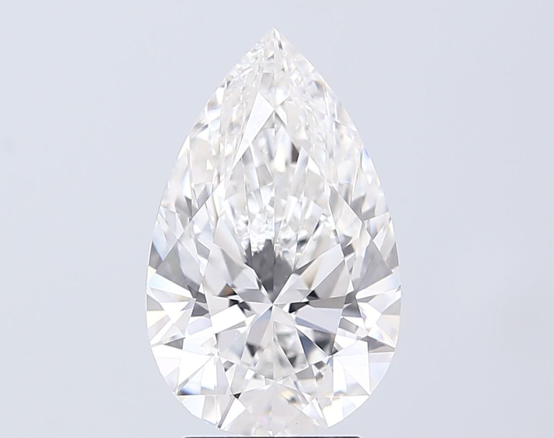IGI Pear 4.58ct E VVS2 - Loose Lab Diamond: IGI Pear 4.58ct E VVS2 - Loose Lab Diamond Item Specifics: Source: This Is A Real Diamond Grown In A Lab Not Mined. Carat: 4.58 Cut: - Color: E Clarity: VVS2 Polish: EX Symmetry: EX Measurements: 14.5