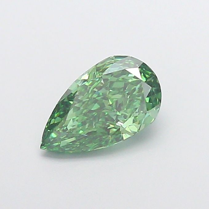 IGI Pear 1.06ct Fancy Vivid Green VVS2 - Loose Lab Diamond: IGI Pear 1.06ct Fancy Vivid Green VVS2 - Loose Lab Diamond Item Specifics: Source: This Is A Real Diamond Grown In A Lab Not Mined. Carat: 1.06 Cut: - Color: Fancy Vivid Green Clarity: VVS2 Polish: