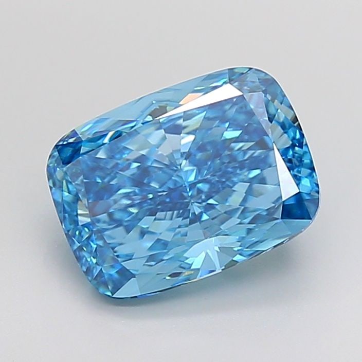 IGI Cushion Modified 4.03ct Fancy Vivid Blue VVS1 - Loose Lab Diamond: IGI Cushion Modified 4.03ct Fancy Vivid Blue VVS1 - Loose Lab Diamond Item Specifics: Source: This Is A Real Diamond Grown In A Lab Not Mined. Carat: 4.03 Cut: - Color: Fancy Vivid Blue Clarity: VVS1 