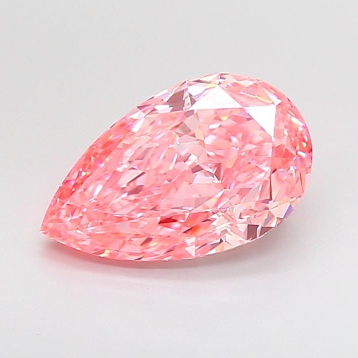 IGI Pear 3.07ct Fancy Vivid Pink VVS2 - Loose Lab Diamond: IGI Pear 3.07ct Fancy Vivid Pink VVS2 - Loose Lab Diamond Item Specifics: Source: This Is A Real Diamond Grown In A Lab Not Mined. Carat: 3.07 Cut: - Color: Fancy Vivid Pink Clarity: VVS2 Polish: EX S