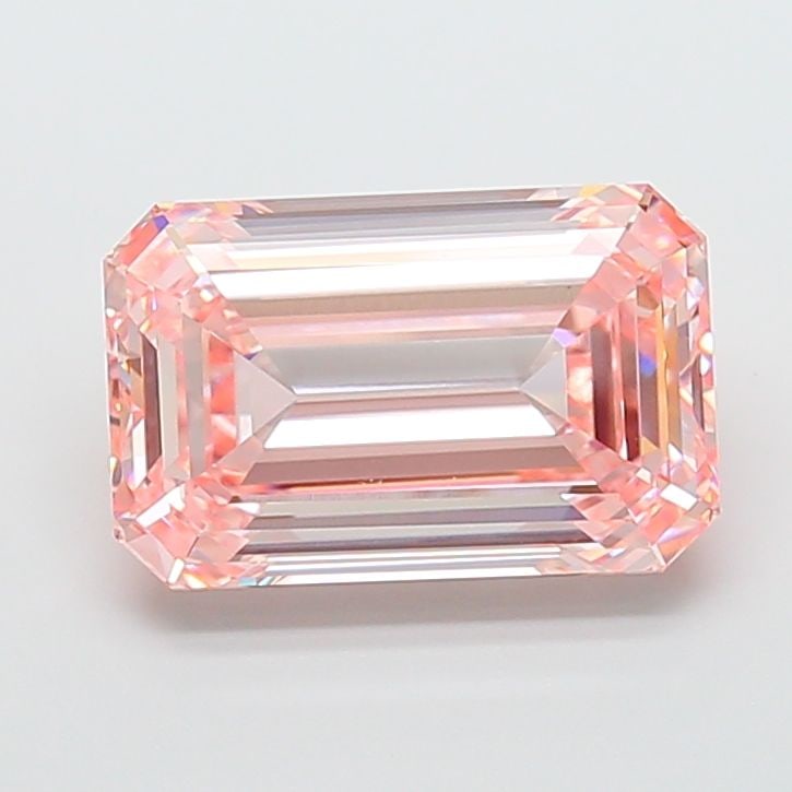 IGI Emerald 8.04ct Fancy Intense Pink VVS2 - Loose Lab Diamond: IGI Emerald 8.04ct Fancy Intense Pink VVS2 - Loose Lab Diamond Item Specifics: Source: This Is A Real Diamond Grown In A Lab Not Mined. Carat: 8.04 Cut: - Color: Fancy Intense Pink Clarity: VVS2 Polis