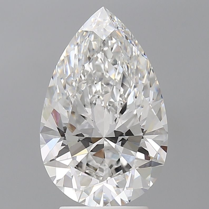IGI Pear 3.55ct E VVS2 - Loose Lab Diamond: IGI Pear 3.55ct E VVS2 - Loose Lab Diamond Item Specifics: Source: This Is A Real Diamond Grown In A Lab Not Mined. Carat: 3.55 Cut: - Color: E Clarity: VVS2 Polish: EX Symmetry: EX Measurements: 13.5