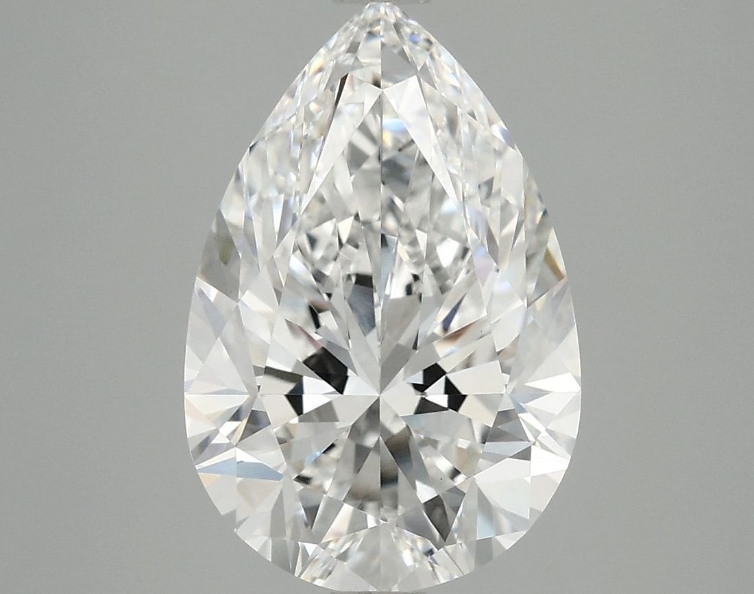 IGI Pear 4.05ct F VVS2 - Loose Lab Diamond: IGI Pear 4.05ct F VVS2 - Loose Lab Diamond Item Specifics: Source: This Is A Real Diamond Grown In A Lab Not Mined. Carat: 4.05 Cut: - Color: F Clarity: VVS2 Polish: EX Symmetry: EX Measurements: