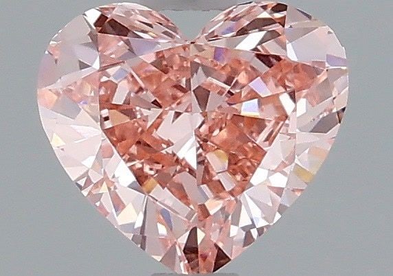 IGI Heart 1.05ct Fancy Vivid Pink VVS2 - Loose Lab Diamond: IGI Heart 1.05ct Fancy Vivid Pink VVS2 - Loose Lab Diamond Item Specifics: Source: This Is A Real Diamond Grown In A Lab Not Mined. Carat: 1.05 Cut: - Color: Fancy Vivid Pink Clarity: VVS2 Polish: VG 