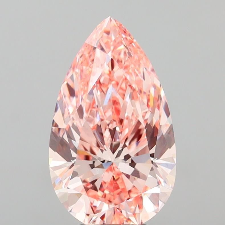 IGI Pear 5.17ct Fancy Vivid Pink VVS2 - Loose Lab Diamond: IGI Pear 5.17ct Fancy Vivid Pink VVS2 - Loose Lab Diamond Item Specifics: Source: This Is A Real Diamond Grown In A Lab Not Mined. Carat: 5.17 Cut: - Color: Fancy Vivid Pink Clarity: VVS2 Polish: EX S