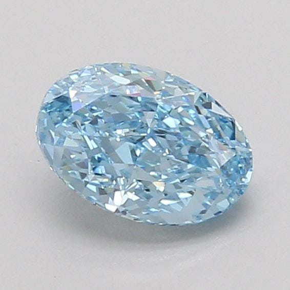 IGI Oval 1.04ct Fancy Vivid Blue VVS2 - Loose Lab Diamond: IGI Oval 1.04ct Fancy Vivid Blue VVS2 - Loose Lab Diamond Item Specifics: Source: This Is A Real Diamond Grown In A Lab Not Mined. Carat: 1.04 Cut: - Color: Fancy Vivid Blue Clarity: VVS2 Polish: EX S