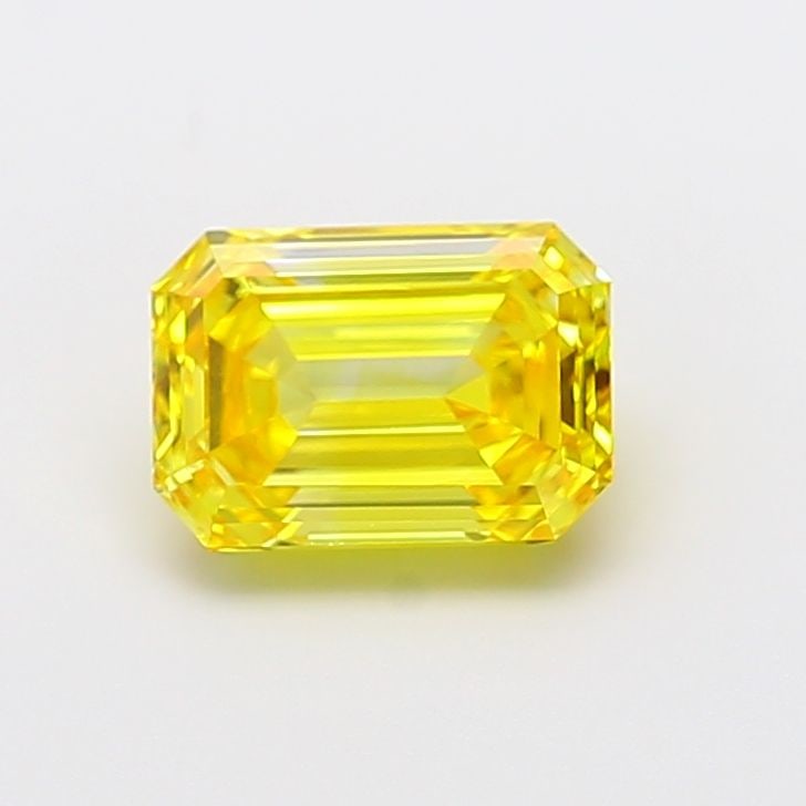 Emerald 2.1ct Fancy Vivid Yellow VVS2 - Loose Lab Diamond: Emerald 2.1ct Fancy Vivid Yellow VVS2 - Loose Lab Diamond Item Specifics: Source: This Is A Real Diamond Grown In A Lab Not Mined. Carat: 2.1 Cut: - Color: Fancy Vivid Yellow Clarity: VVS2 Polish: VG 