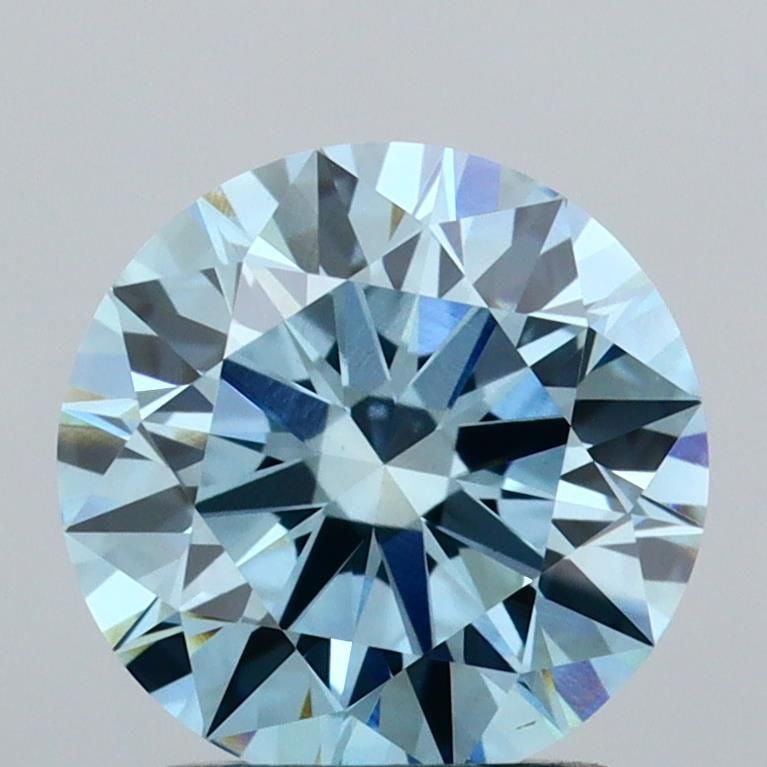 IGI Round 1.53ct Fancy Vivid Blue VVS2 - Ideal Loose Lab Diamond: IGI Round 1.53ct Fancy Vivid Blue VVS2 - Ideal Loose Lab Diamond Item Specifics: Source: This Is A Real Diamond Grown In A Lab Not Mined. Carat: 1.53 Cut: ID Color: Fancy Vivid Blue Clarity: VVS2 Poli