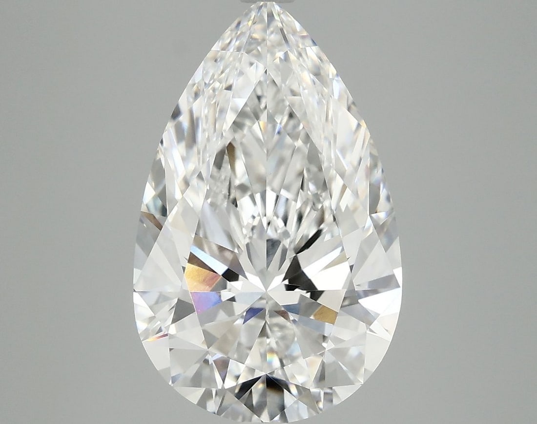 IGI Pear 5.06ct E VVS2 - Loose Lab Diamond: IGI Pear 5.06ct E VVS2 - Loose Lab Diamond Item Specifics: Source: This Is A Real Diamond Grown In A Lab Not Mined. Carat: 5.06 Cut: - Color: E Clarity: VVS2 Polish: EX Symmetry: EX Measurements: