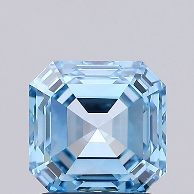IGI Asscher 1.39ct Fancy Vivid Blue VVS1 - Loose Lab Diamond: IGI Asscher 1.39ct Fancy Vivid Blue VVS1 - Loose Lab Diamond Item Specifics: Source: This Is A Real Diamond Grown In A Lab Not Mined. Carat: 1.39 Cut: - Color: Fancy Vivid Blue Clarity: VVS1 Polish: E