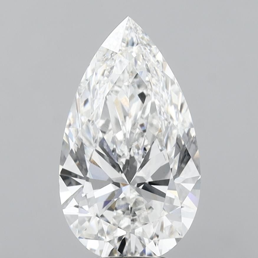 IGI Pear 6.05ct E VVS2 - Loose Lab Diamond: IGI Pear 6.05ct E VVS2 - Loose Lab Diamond Item Specifics: Source: This Is A Real Diamond Grown In A Lab Not Mined. Carat: 6.05 Cut: - Color: E Clarity: VVS2 Polish: EX Symmetry: EX Measurements: