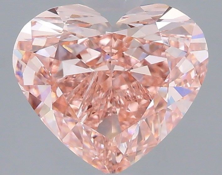 IGI Heart 2.52ct Fancy Vivid Pink VVS2 - Loose Lab Diamond: IGI Heart 2.52ct Fancy Vivid Pink VVS2 - Loose Lab Diamond Item Specifics: Source: This Is A Real Diamond Grown In A Lab Not Mined. Carat: 2.52 Cut: - Color: Fancy Vivid Pink Clarity: VVS2 Polish: EX