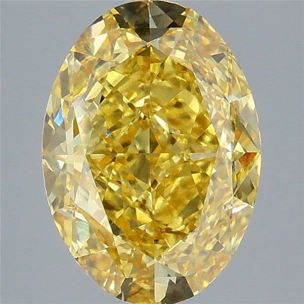 IGI Oval 5.03ct Fancy Vivid Yellow VVS2 - Loose Lab Diamond: IGI Oval 5.03ct Fancy Vivid Yellow VVS2 - Loose Lab Diamond Item Specifics: Source: This Is A Real Diamond Grown In A Lab Not Mined. Carat: 5.03 Cut: - Color: Fancy Vivid Yellow Clarity: VVS2 Polish: