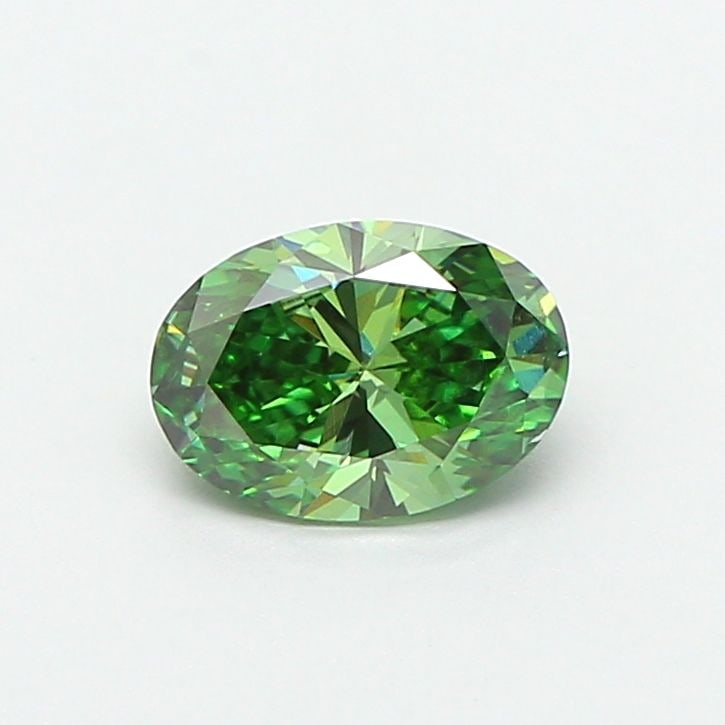 IGI Oval 0.75ct Fancy Vivid Green VVS2 - Loose Lab Diamond: IGI Oval 0.75ct Fancy Vivid Green VVS2 - Loose Lab Diamond Item Specifics: Source: This Is A Real Diamond Grown In A Lab Not Mined. Carat: 0.75 Cut: - Color: Fancy Vivid Green Clarity: VVS2 Polish: VG