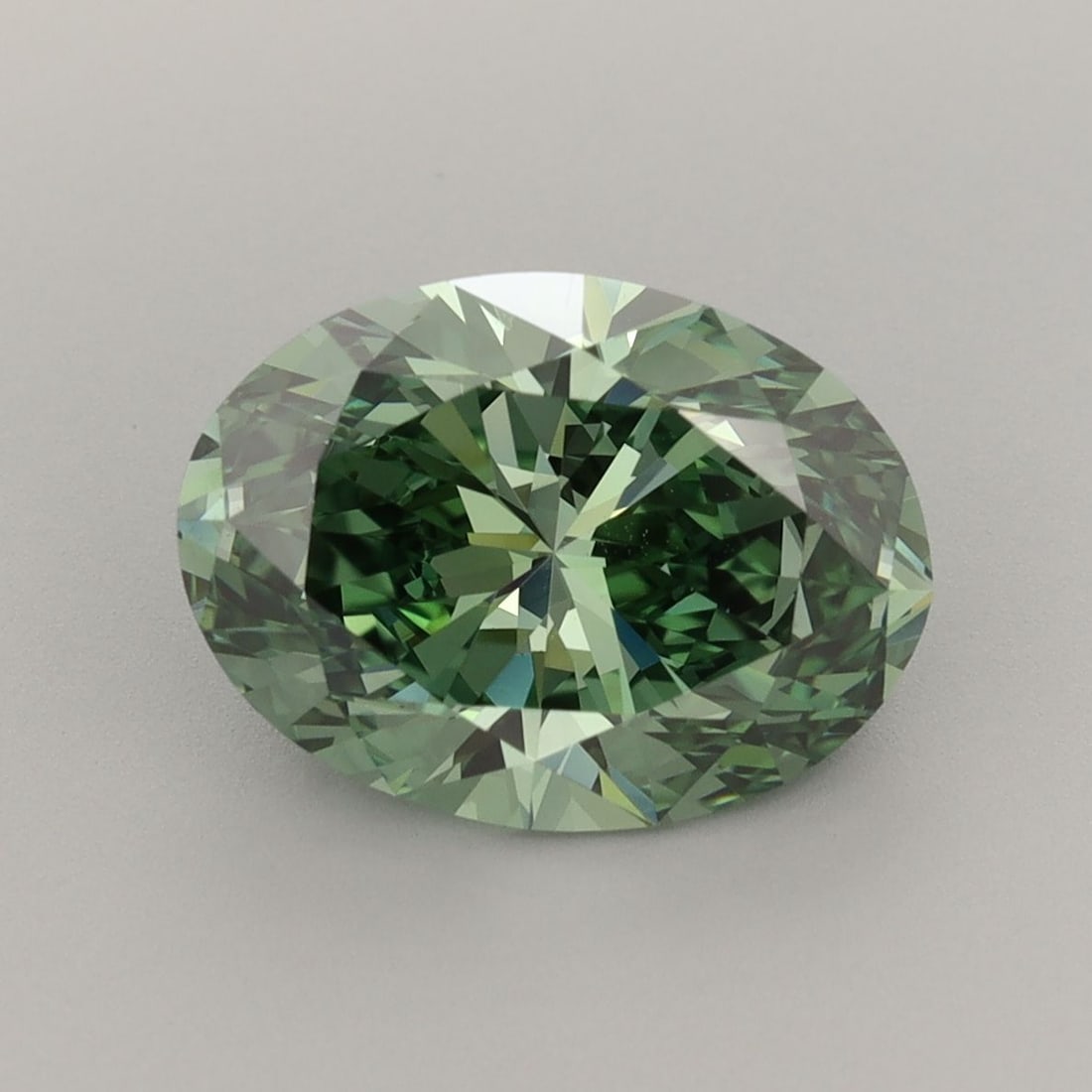 IGI Oval 3.1ct Fancy Vivid Green VVS2 - Loose Lab Diamond: IGI Oval 3.1ct Fancy Vivid Green VVS2 - Loose Lab Diamond Item Specifics: Source: This Is A Real Diamond Grown In A Lab Not Mined. Carat: 3.1 Cut: - Color: Fancy Vivid Green Clarity: VVS2 Polish: EX