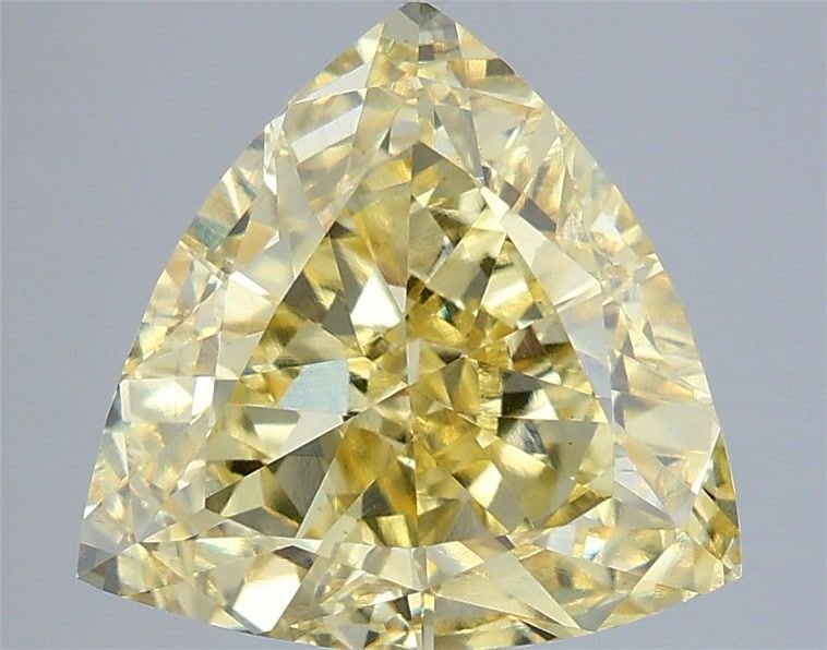 IGI Triangular 4.55ct Fancy Intense Yellow VVS2 - Loose Lab Diamond: IGI Triangular 4.55ct Fancy Intense Yellow VVS2 - Loose Lab Diamond Item Specifics: Source: This Is A Real Diamond Grown In A Lab Not Mined. Carat: 4.55 Cut: - Color: Fancy Intense Yellow Clarity: VVS