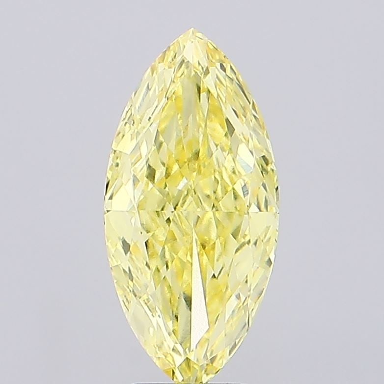 IGI Marquise 4.53ct Fancy Intense Yellow VVS2 - Loose Lab Diamond: IGI Marquise 4.53ct Fancy Intense Yellow VVS2 - Loose Lab Diamond Item Specifics: Source: This Is A Real Diamond Grown In A Lab Not Mined. Carat: 4.53 Cut: - Color: Fancy Intense Yellow Clarity: VVS2 