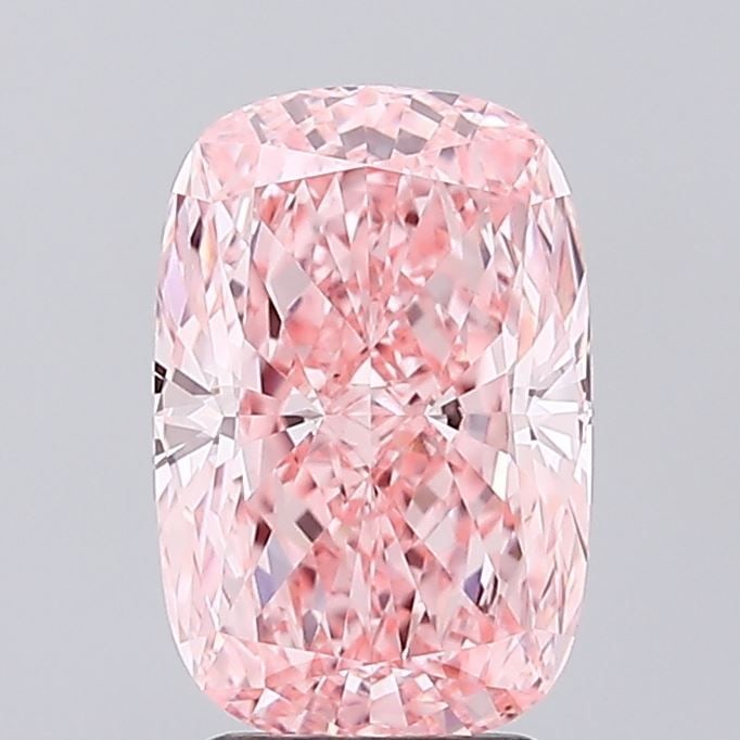 IGI Cushion Modified 3.03ct Fancy Vivid Pink VVS2 - Loose Lab Diamond: IGI Cushion Modified 3.03ct Fancy Vivid Pink VVS2 - Loose Lab Diamond Item Specifics: Source: This Is A Real Diamond Grown In A Lab Not Mined. Carat: 3.03 Cut: - Color: Fancy Vivid Pink Clarity: VVS2 