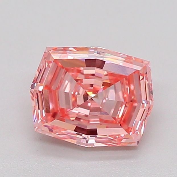 IGI Octagonal 1.16ct Fancy Orangey Pink VVS2 - Loose Lab Diamond: IGI Octagonal 1.16ct Fancy Orangey Pink VVS2 - Loose Lab Diamond Item Specifics: Source: This Is A Real Diamond Grown In A Lab Not Mined. Carat: 1.16 Cut: - Color: Fancy Orangey Pink Clarity: VVS2 Pol