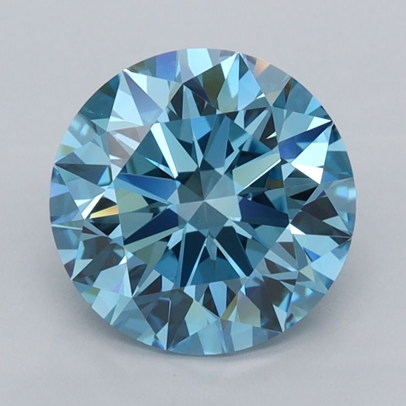 IGI Round 2.01ct Fancy Vivid Blue VVS1 - Ideal Loose Lab Diamond: IGI Round 2.01ct Fancy Vivid Blue VVS1 - Ideal Loose Lab Diamond Item Specifics: Source: This Is A Real Diamond Grown In A Lab Not Mined. Carat: 2.01 Cut: ID Color: Fancy Vivid Blue Clarity: VVS1 Poli