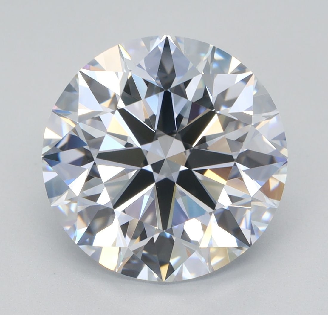 IGI Round 4.34ct F VVS2 - Ideal Loose Lab Diamond: IGI Round 4.34ct F VVS2 - Ideal Loose Lab Diamond Item Specifics: Source: This Is A Real Diamond Grown In A Lab Not Mined. Carat: 4.34 Cut: ID Color: F Clarity: VVS2 Polish: EX Symmetry: EX