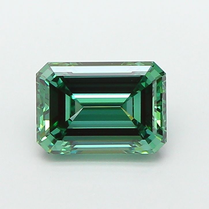 IGI Emerald 1.56ct Fancy Vivid Green VVS2 - Loose Lab Diamond: IGI Emerald 1.56ct Fancy Vivid Green VVS2 - Loose Lab Diamond Item Specifics: Source: This Is A Real Diamond Grown In A Lab Not Mined. Carat: 1.56 Cut: - Color: Fancy Vivid Green Clarity: VVS2 Polish: