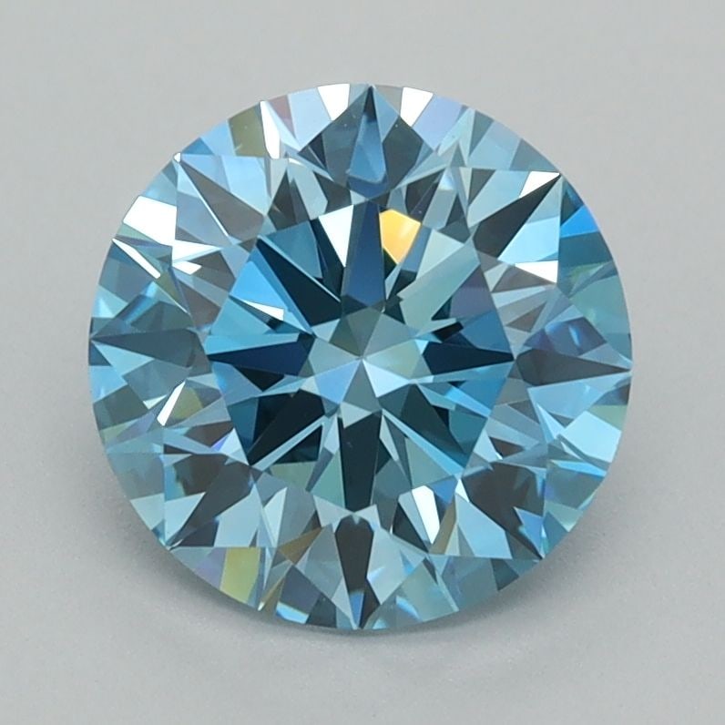 IGI Round 1.92ct Fancy Vivid Blue VVS2 - Ideal Loose Lab Diamond: IGI Round 1.92ct Fancy Vivid Blue VVS2 - Ideal Loose Lab Diamond Item Specifics: Source: This Is A Real Diamond Grown In A Lab Not Mined. Carat: 1.92 Cut: ID Color: Fancy Vivid Blue Clarity: VVS2