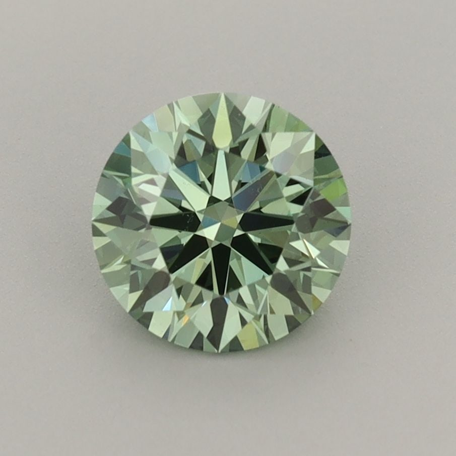 IGI Round 1.28ct Fancy Vivid Green VVS2 - Ideal Loose Lab Diamond: IGI Round 1.28ct Fancy Vivid Green VVS2 - Ideal Loose Lab Diamond Item Specifics: Source: This Is A Real Diamond Grown In A Lab Not Mined. Carat: 1.28 Cut: ID Color: Fancy Vivid Green Clarity: VVS2 Po