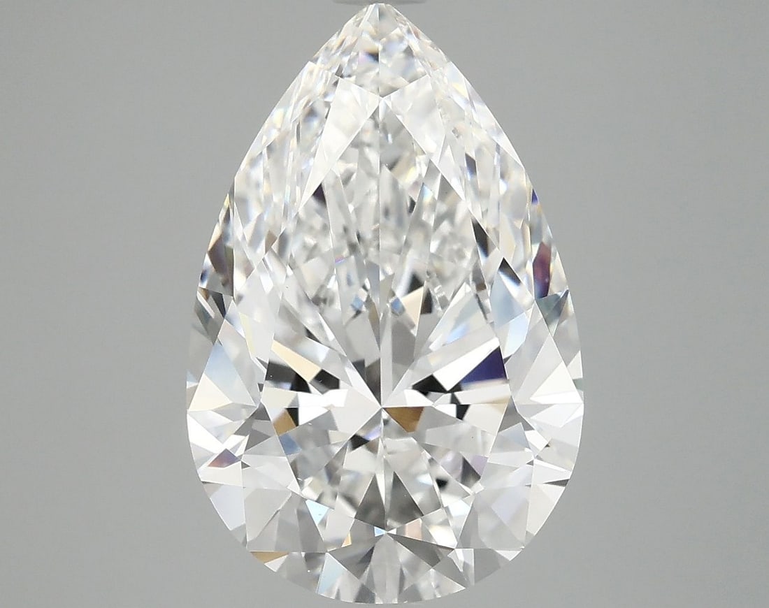 IGI Pear 5.06ct E VVS2 - Loose Lab Diamond: IGI Pear 5.06ct E VVS2 - Loose Lab Diamond Item Specifics: Source: This Is A Real Diamond Grown In A Lab Not Mined. Carat: 5.06 Cut: - Color: E Clarity: VVS2 Polish: EX Symmetry: EX Measurements: 14.9