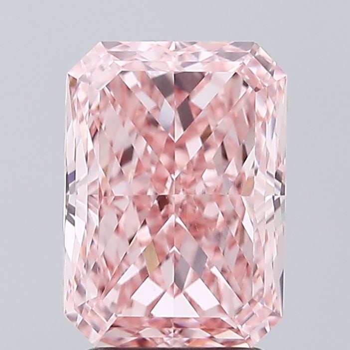 IGI Radiant 3.02ct Fancy Vivid Pink VVS2 - Loose Lab Diamond: IGI Radiant 3.02ct Fancy Vivid Pink VVS2 - Loose Lab Diamond Item Specifics: Source: This Is A Real Diamond Grown In A Lab Not Mined. Carat: 3.02 Cut: - Color: Fancy Vivid Pink Clarity: VVS2 Polish: V