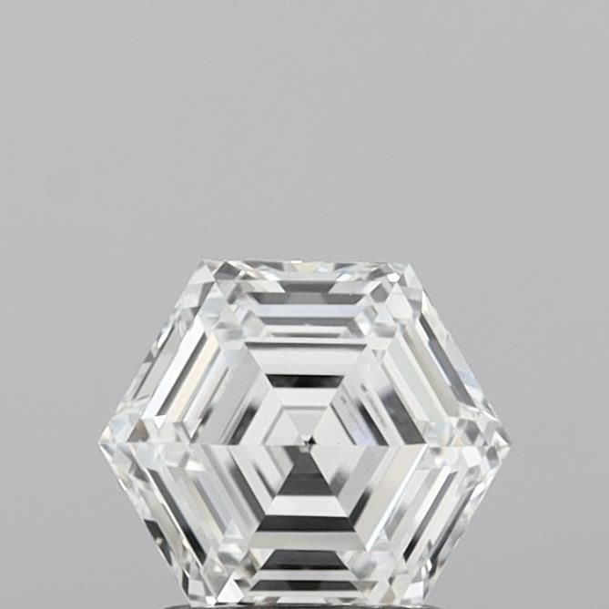 IGI Hexagonal 1.35ct E VVS2 - Loose Lab Diamond: IGI Hexagonal 1.35ct E VVS2 - Loose Lab Diamond Item Specifics: Source: This Is A Real Diamond Grown In A Lab Not Mined. Carat: 1.35 Cut: - Color: E Clarity: VVS2 Polish: EX Symmetry: EX Measurements: