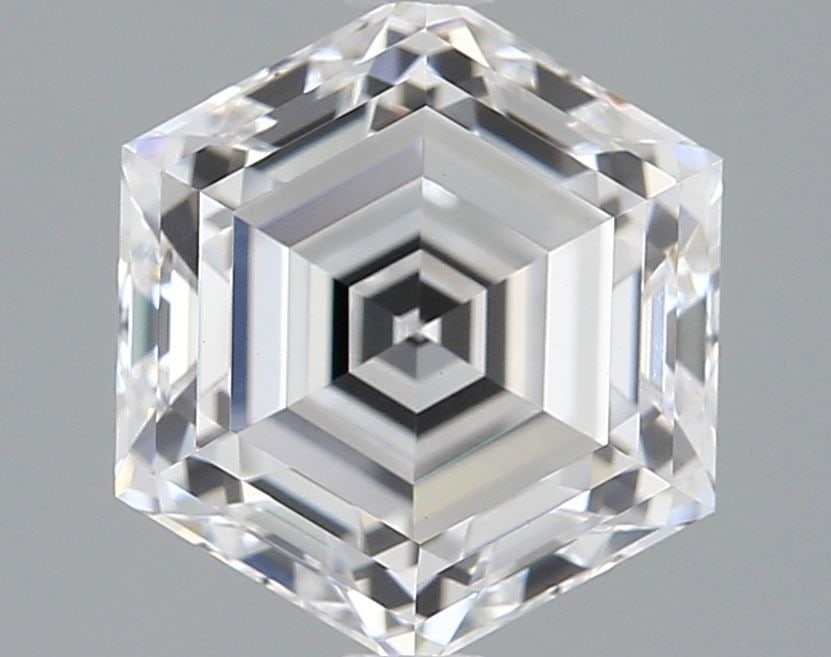 IGI Hexagonal 1.89ct D VVS2 - Loose Lab Diamond: IGI Hexagonal 1.89ct D VVS2 - Loose Lab Diamond Item Specifics: Source: This Is A Real Diamond Grown In A Lab Not Mined. Carat: 1.89 Cut: - Color: D Clarity: VVS2 Polish: EX Symmetry: EX Measurements: