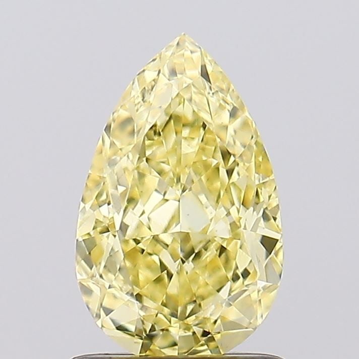 IGI Pear 1.21ct Fancy Intense Yellow VVS2 - Loose Lab Diamond: IGI Pear 1.21ct Fancy Intense Yellow VVS2 - Loose Lab Diamond Item Specifics: Source: This Is A Real Diamond Grown In A Lab Not Mined. Carat: 1.21 Cut: - Color: Fancy Intense Yellow Clarity: VVS2 Poli