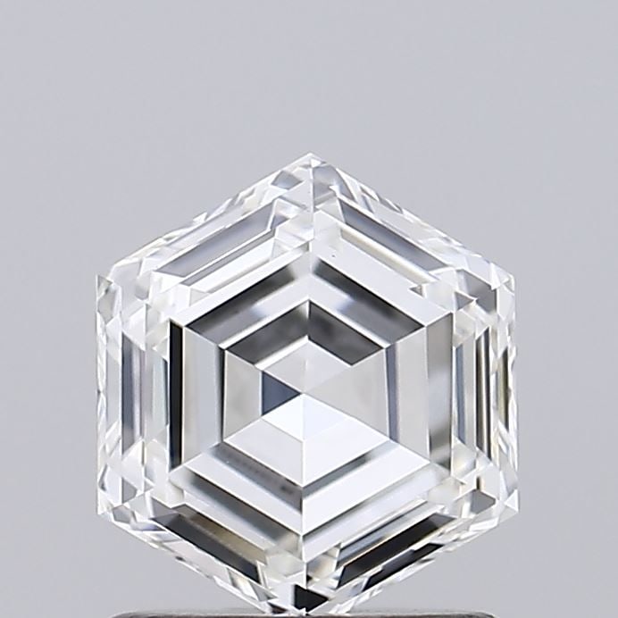 IGI Hexagonal 1.06ct F VVS2 - Loose Lab Diamond: IGI Hexagonal 1.06ct F VVS2 - Loose Lab Diamond Item Specifics: Source: This Is A Real Diamond Grown In A Lab Not Mined. Carat: 1.06 Cut: - Color: F Clarity: VVS2 Polish: EX Symmetry: EX Measurements: