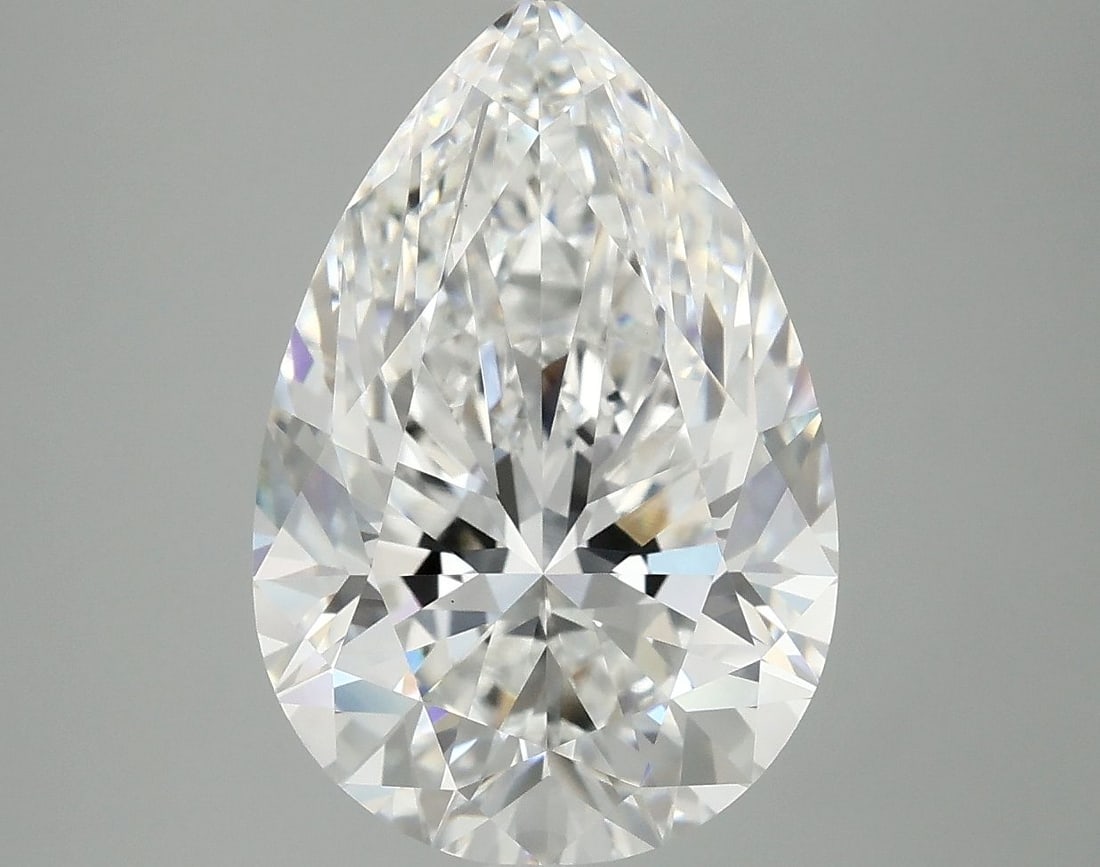 IGI Pear 5.05ct E VVS2 - Loose Lab Diamond: IGI Pear 5.05ct E VVS2 - Loose Lab Diamond Item Specifics: Source: This Is A Real Diamond Grown In A Lab Not Mined. Carat: 5.05 Cut: - Color: E Clarity: VVS2 Polish: EX Symmetry: EX Measurements: 14.3