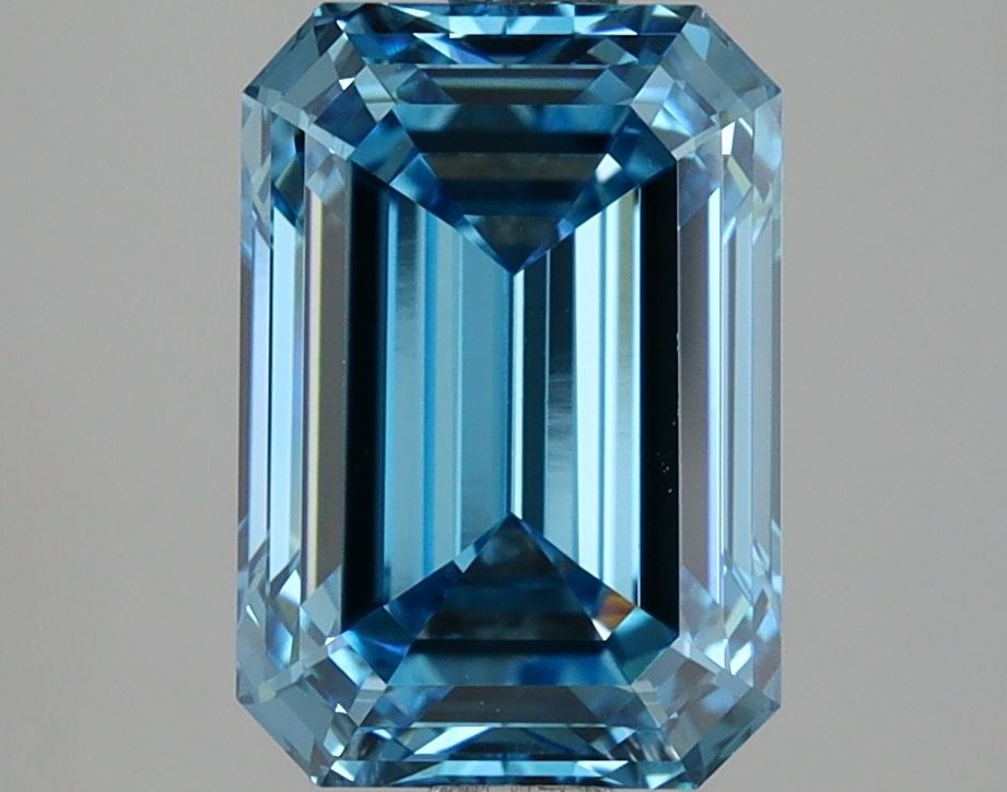 IGI Emerald 3.1ct Fancy Vivid Blue VVS2 - Loose Lab Diamond: IGI Emerald 3.1ct Fancy Vivid Blue VVS2 - Loose Lab Diamond Item Specifics: Source: This Is A Real Diamond Grown In A Lab Not Mined. Carat: 3.1 Cut: - Color: Fancy Vivid Blue Clarity: VVS2 Polish: EX 